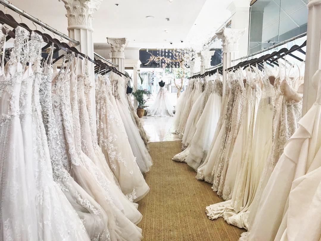 The Best Wedding Dress Boutiques Salons in Los Angeles